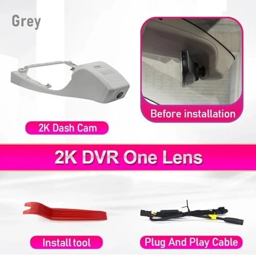 Dash Cam for VW ID.7 - 2K 1600P Front