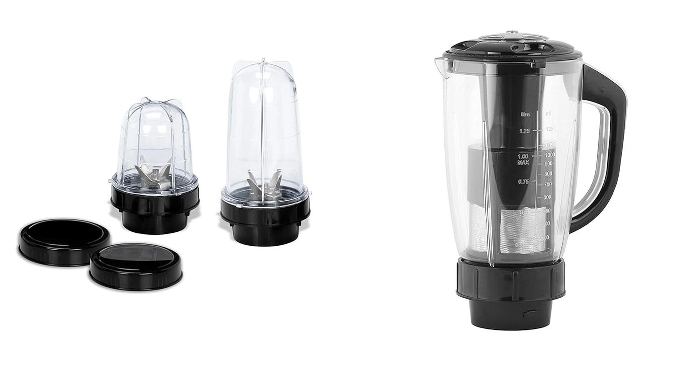Sunmeet Bullet Jar - 530ml 350ml + Juicer Jar - 1500ml
