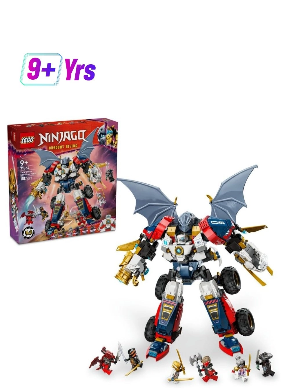 NINJAGO Zane’s Ultra Combiner Mech (71834)