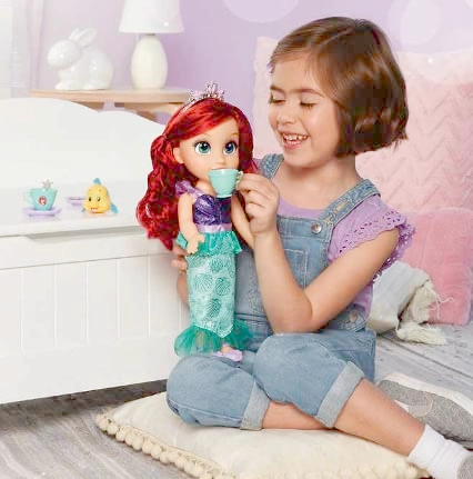 Ariel & Flounder Doll - 14 inches Accessories Ages 3+