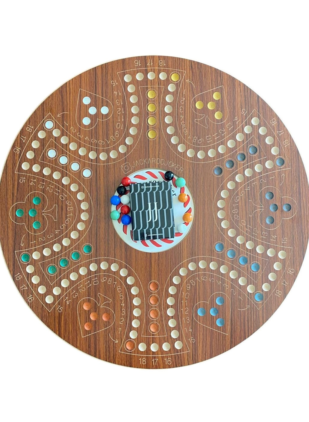 Jacaroo - Solid Pine Wood Double Sided