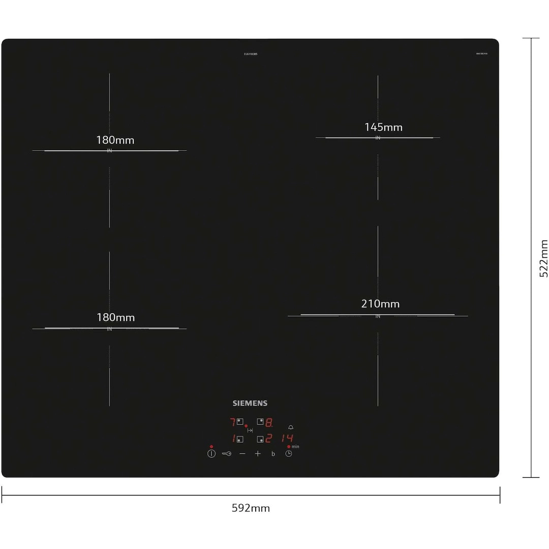 Gulf Electronics iQ100 EU611BEB5E Induction hob