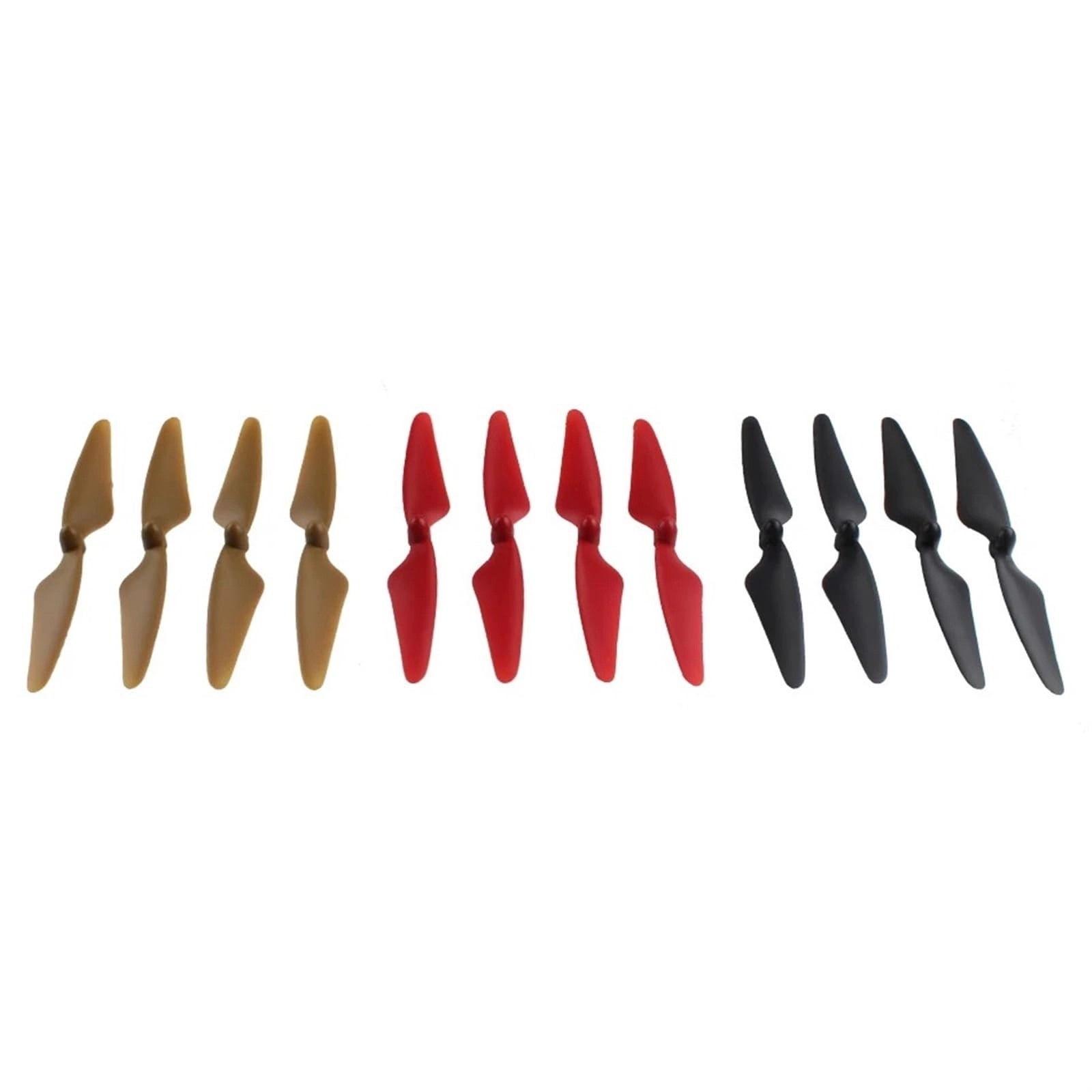 JARUMI Propeller Blade - MJX B2W B2C 3 sets Black Red Gold