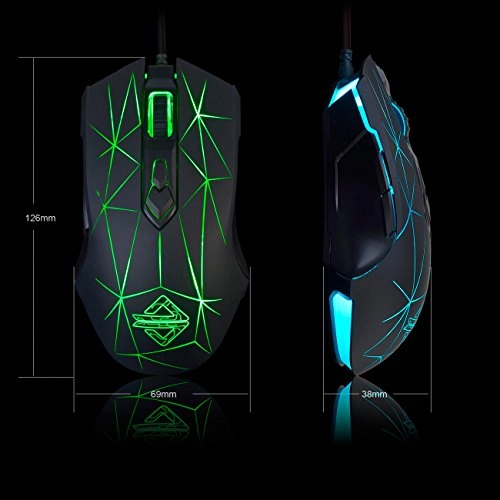 AJ52 Watcher RGB Gaming Mouse - USB