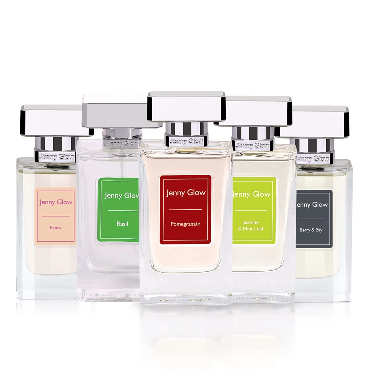 STERLING PERFUMES INDUSTRIES LLC Peony - Eau de Parfum 80ml + Basil + Pomegranate + Jasmin & Mint + Blackberry & Bay