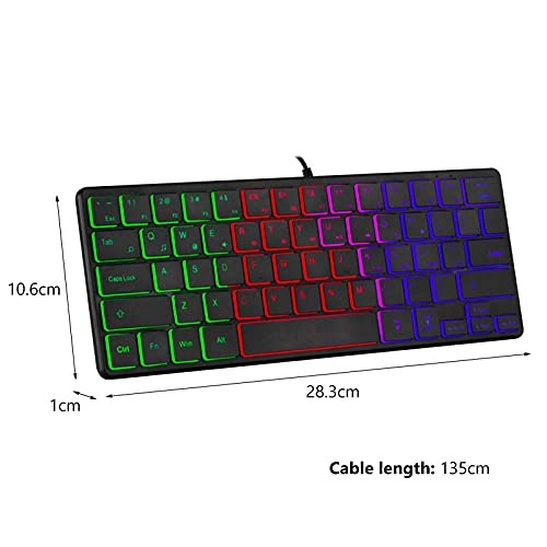 Foldable Soft Silicone Gaming Keyboard - Wired
