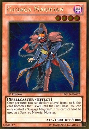 Yu-Gi-Oh! Gagaga Magician PGLD-EN037 - 1st Edition