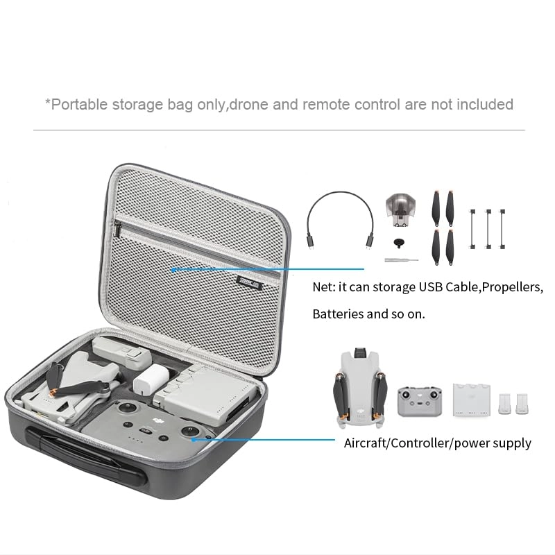 Storage bag - 19.9 x 25 x 8 cm DJI Mini 3 / DJI Mini 3 Pro / DJI RC-N1