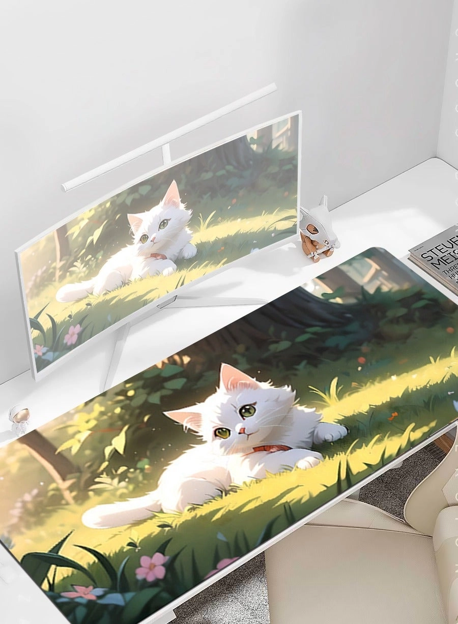 Anime Large Rubber Gaming Mouse Pad - 80x30 cm