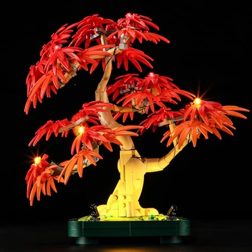 LED Light Set for LEGO Japanese Red Maple Bonsai Tree Botanical Collection 10348