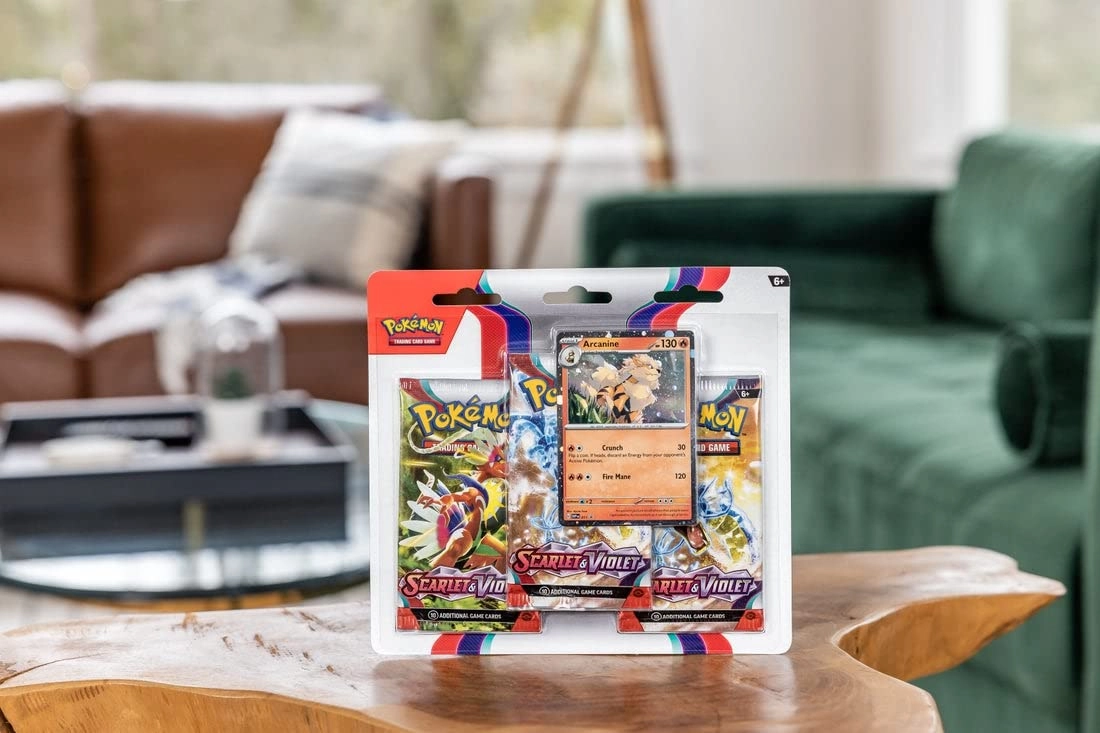Scarlet & Violet Arcanine - 3Pk foil promo