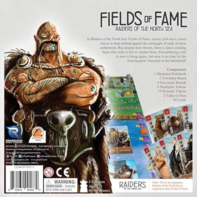 Raiders of the North Sea: Fields of Fame