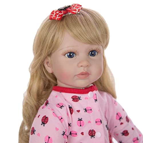 Rebirth Baby Doll - 48cm/58cm Silicone Limbs Cloth Body Panda Clothes Gift Set