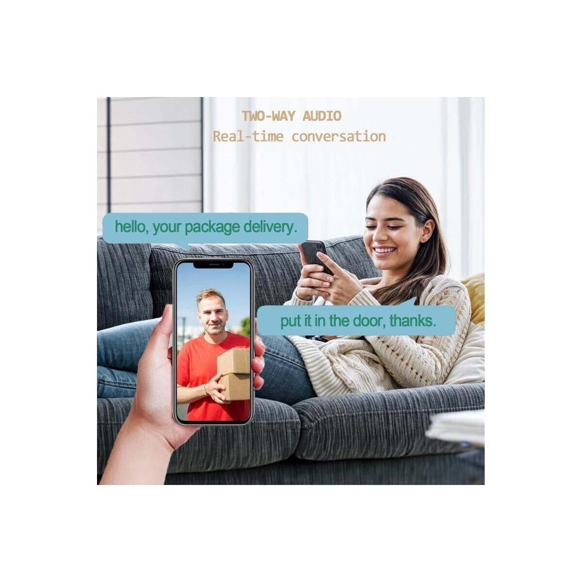 Light Bulb Security Camera 1080P