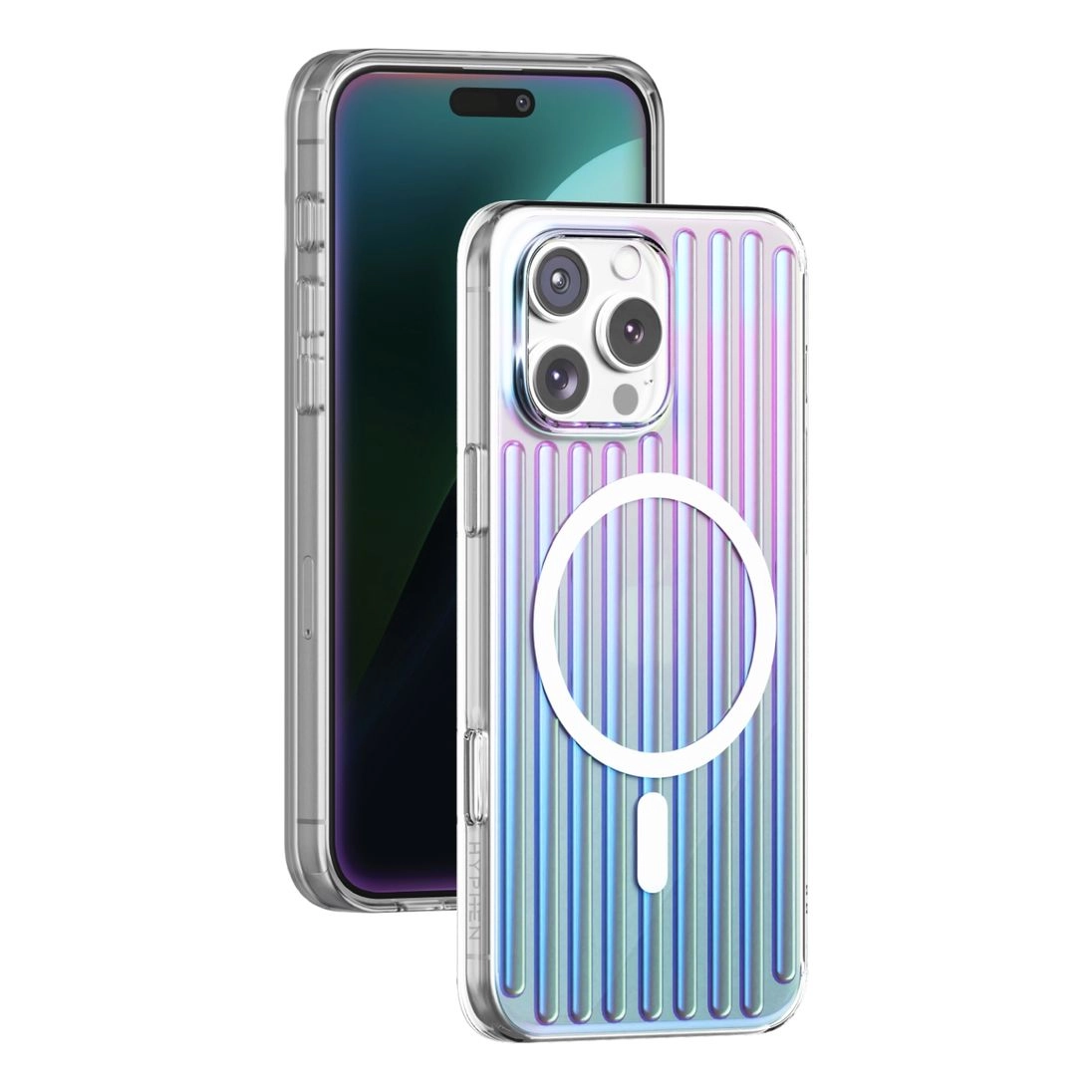 IRIS Protective Ridges Case with MagSafe for iPhone 16