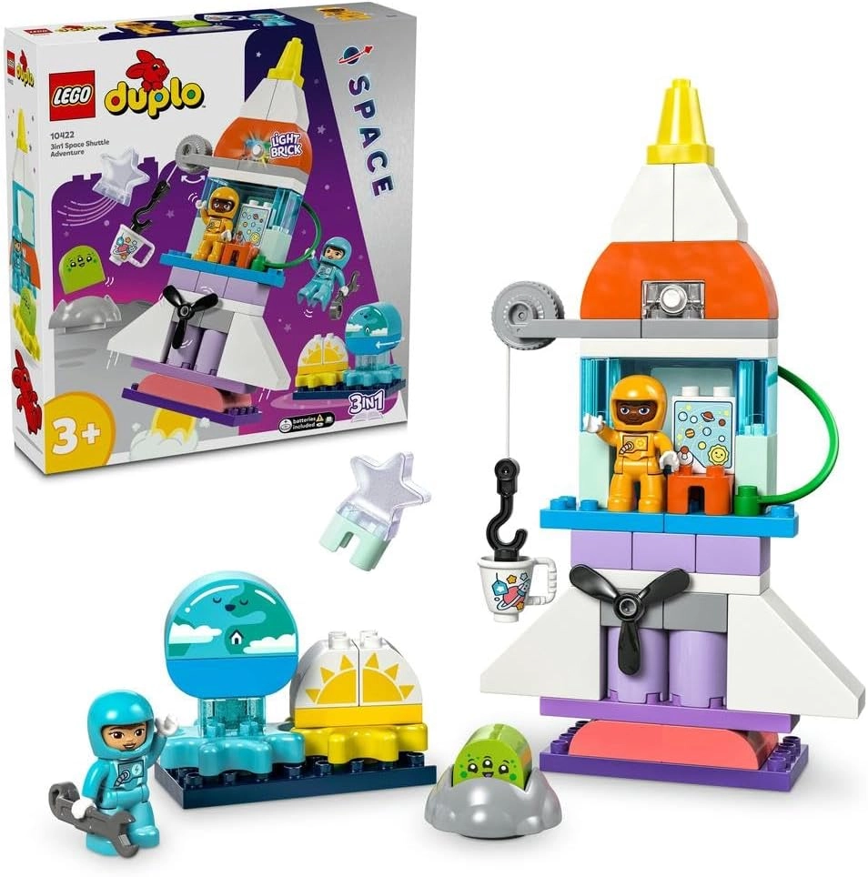 COLOR LAND CHILDRENS TOYS CENTER LLC Space Shuttle Adventure - 3In1 (10422)