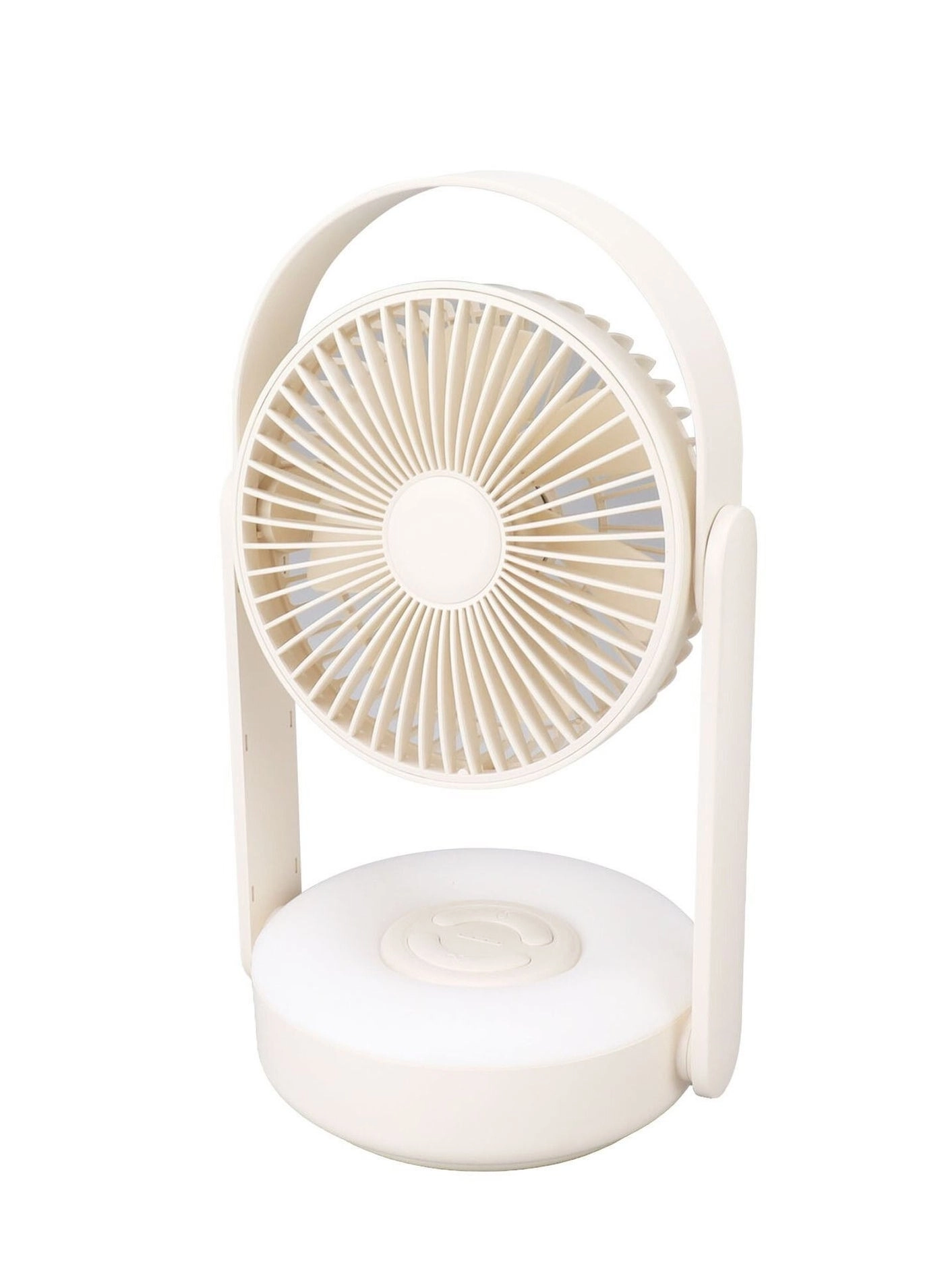 F62 - Portable Hand Fan 10000mAh LED Beige