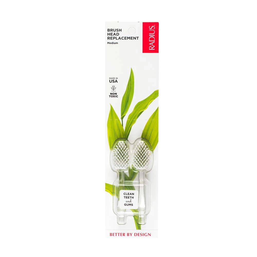 RADIUS Replacement Heads - Medium 2 Count