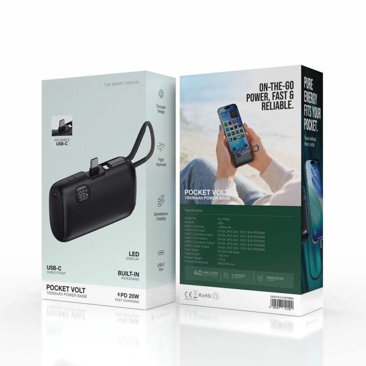 Pocket Volt - 10000mAh 20W