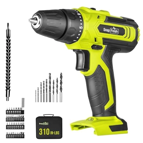 Cordless Drill - 20V 21+1 Torque Setting 43pcs
