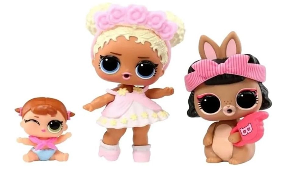 Waves Doll - Orange Hair + Pink Kansas K9 Puppy + Lil Beats Doll Ages 3+