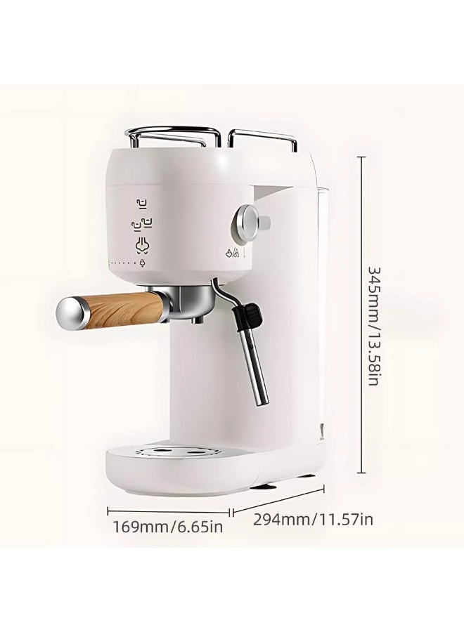 20 Bar Espresso Machine - Automatic Milk Frother Compact