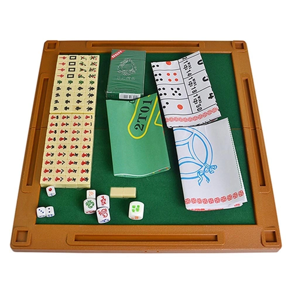 ATAAY Folding Mini Mahjong Set - Chinese Travel