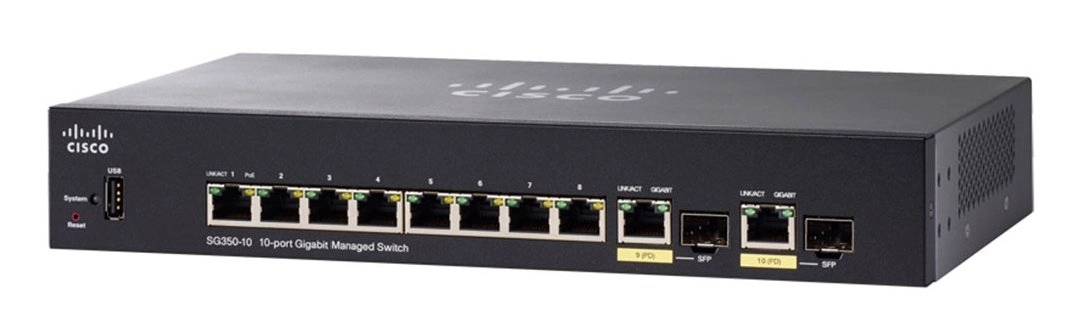 SG350-10MP 10-ports