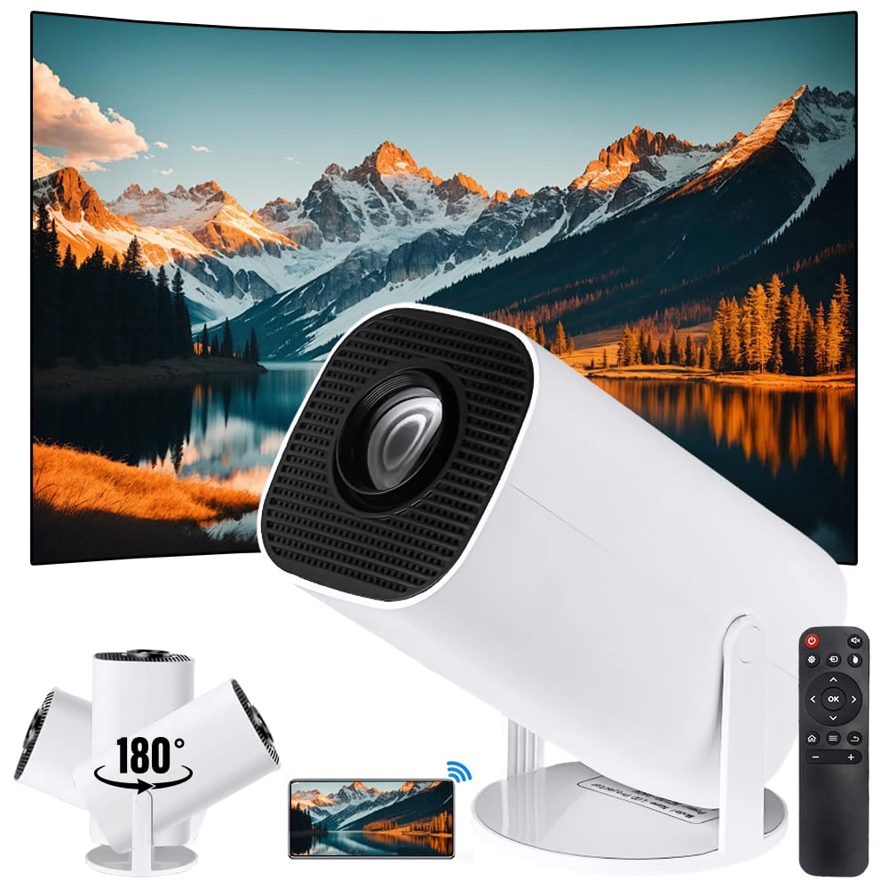 PUSABIYOU Mini Projector - 720P