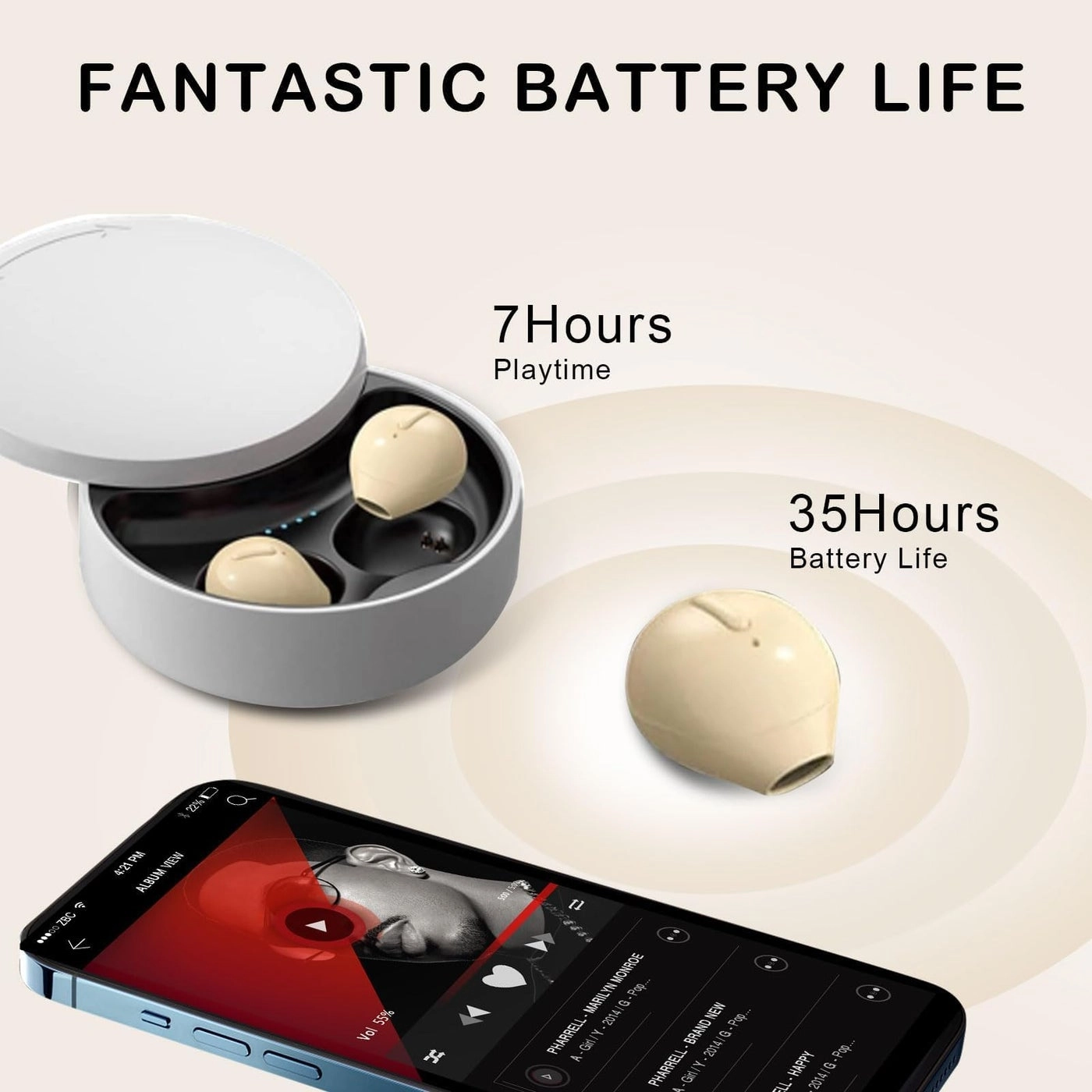 HD-CXD-BJY-X21T Wireless Earbud