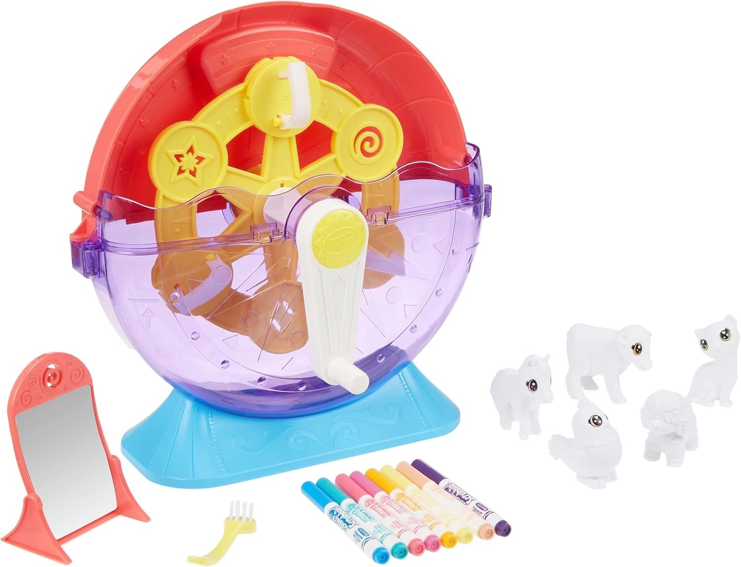 Crayola Scribble Scrubbie Pets Carnival Playset - 8 Markers
