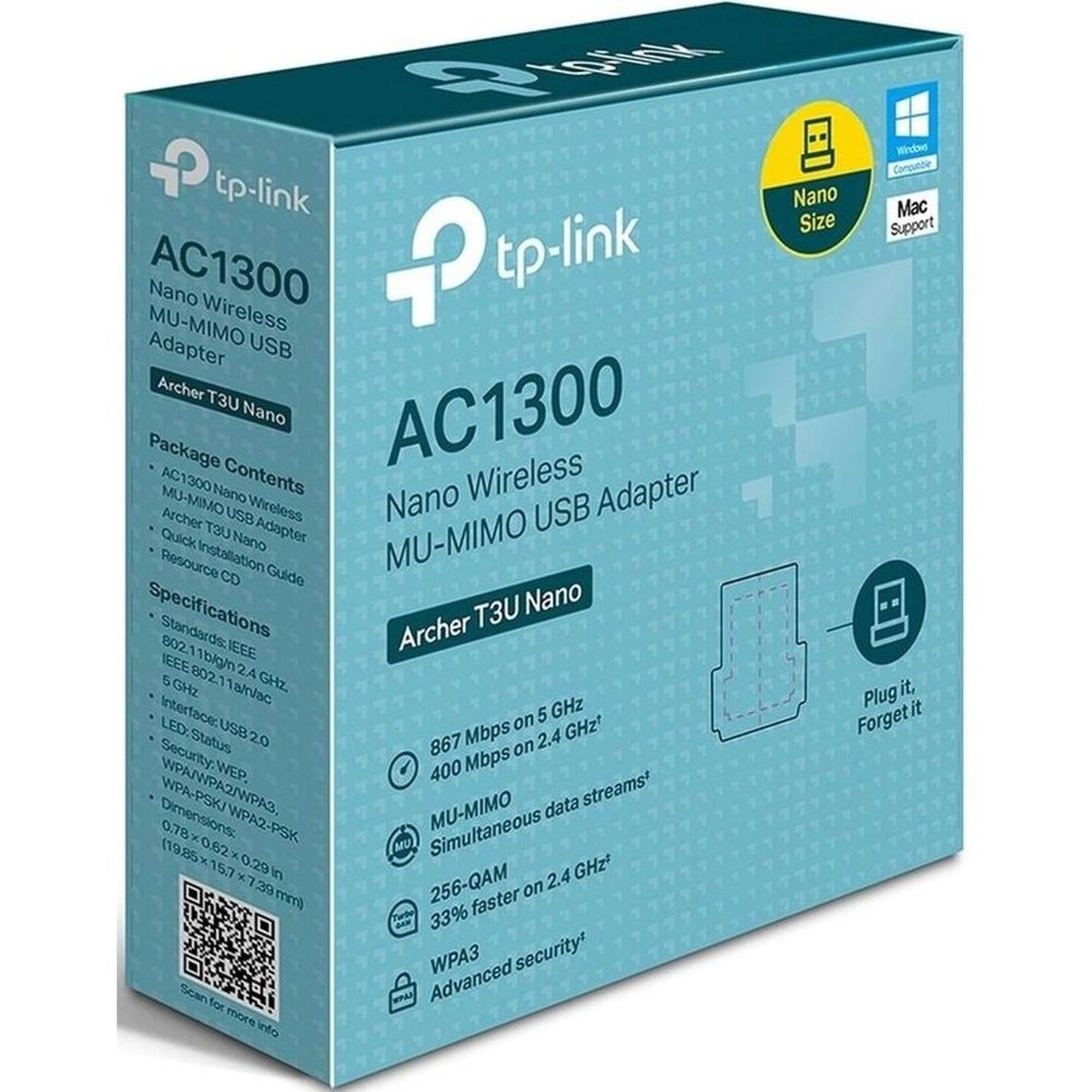 Archer T3U - 2.4G/5G USB 3.0 Wireless