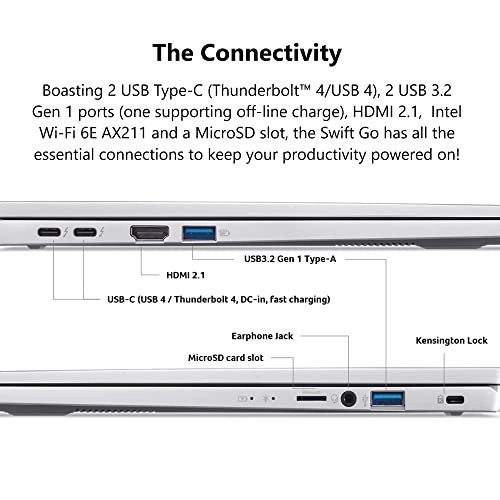 Swift Go SFG14-71-5126 - 14'' Core i5-1335U 8GB DDR5 512GB SSD