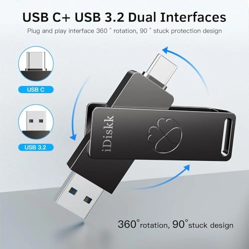 USB C Flash Drive - USB 3.2 2TB