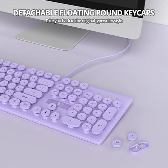 Ergonomic Wireless Rechargeable Bluetooth Keyboard - Wired/Wireless