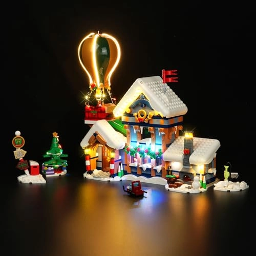 LED Light Kit for LEGO Santa's Post Office 10339 - Plastic