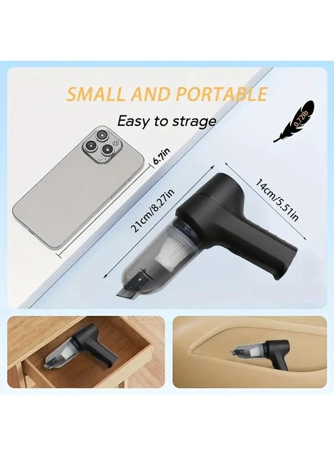 4-in-1 Wireless Handheld Vacuum Cleaner - 2000mAh