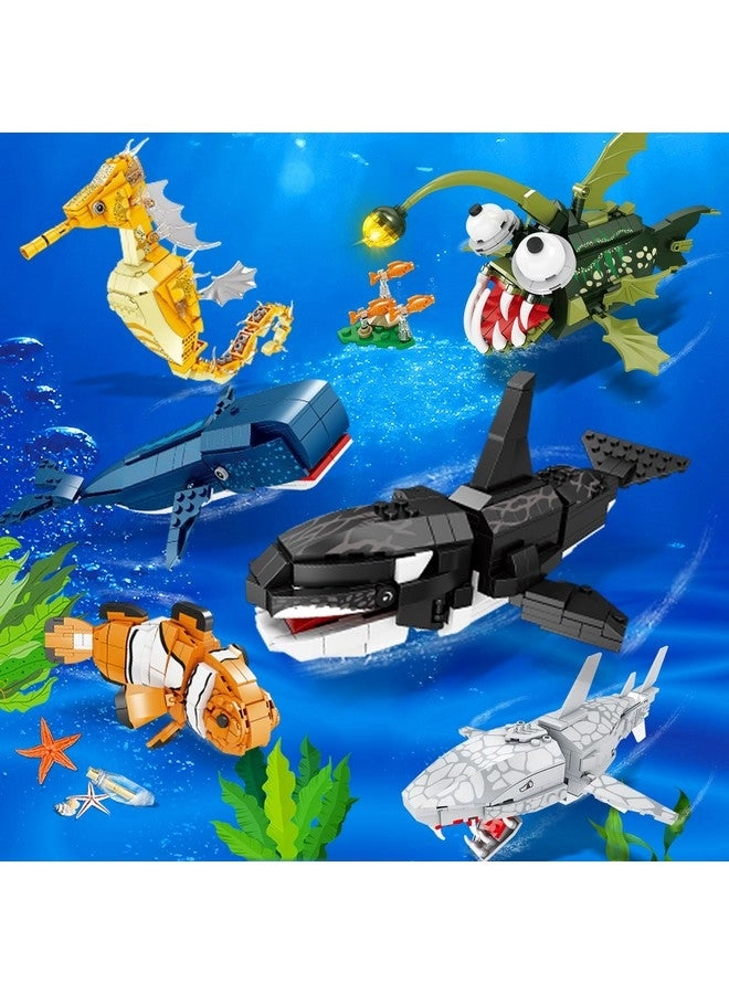 Sea Animal Building Blocks - Animals Orca