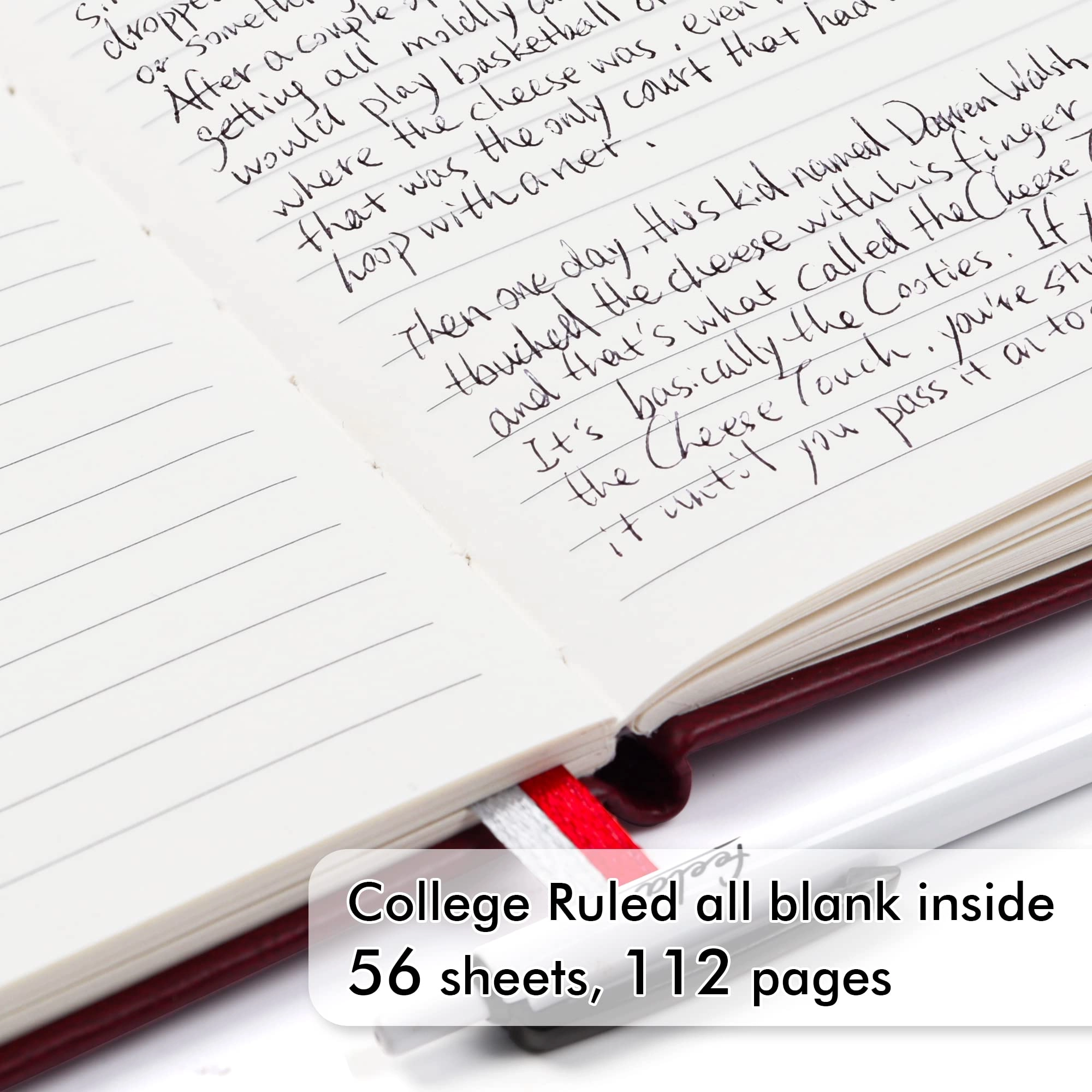 Pocket Notebook A6 Hardcover - Lined 56 Sheets