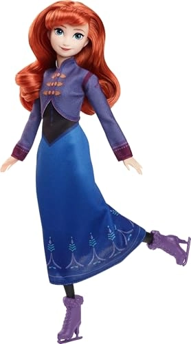 Anna Fashion Doll - Plastic Frozen Ice Skating Ages 3+