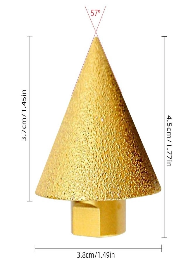 M10 Diamond Conical Drill Bit - Diamond 38mm