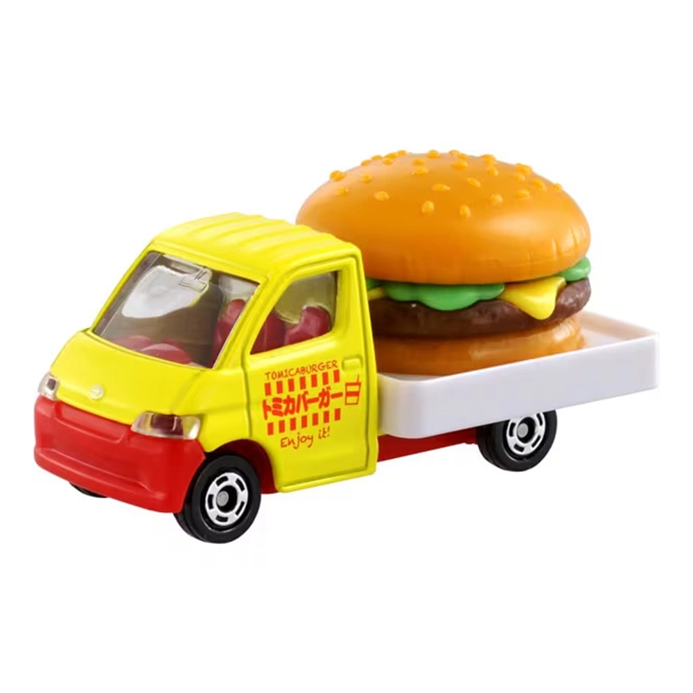 Takara Tomy Town Ace Hamburger Car - Die-Cast 7.8 x 4.1 x 3.9 cm