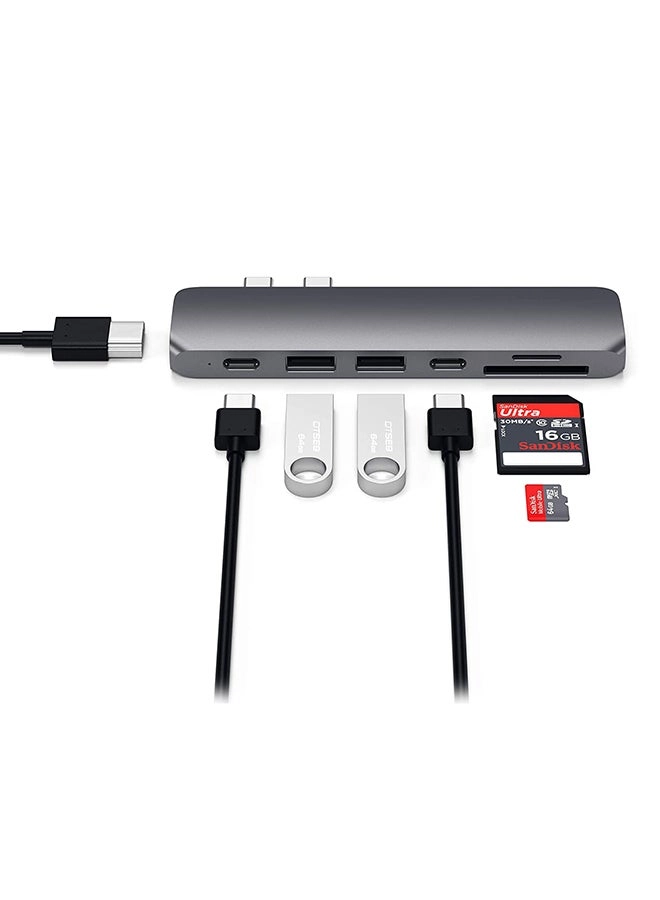 Type-C Pro Hub Adapter - 4K HDMI Thunderbolt 3