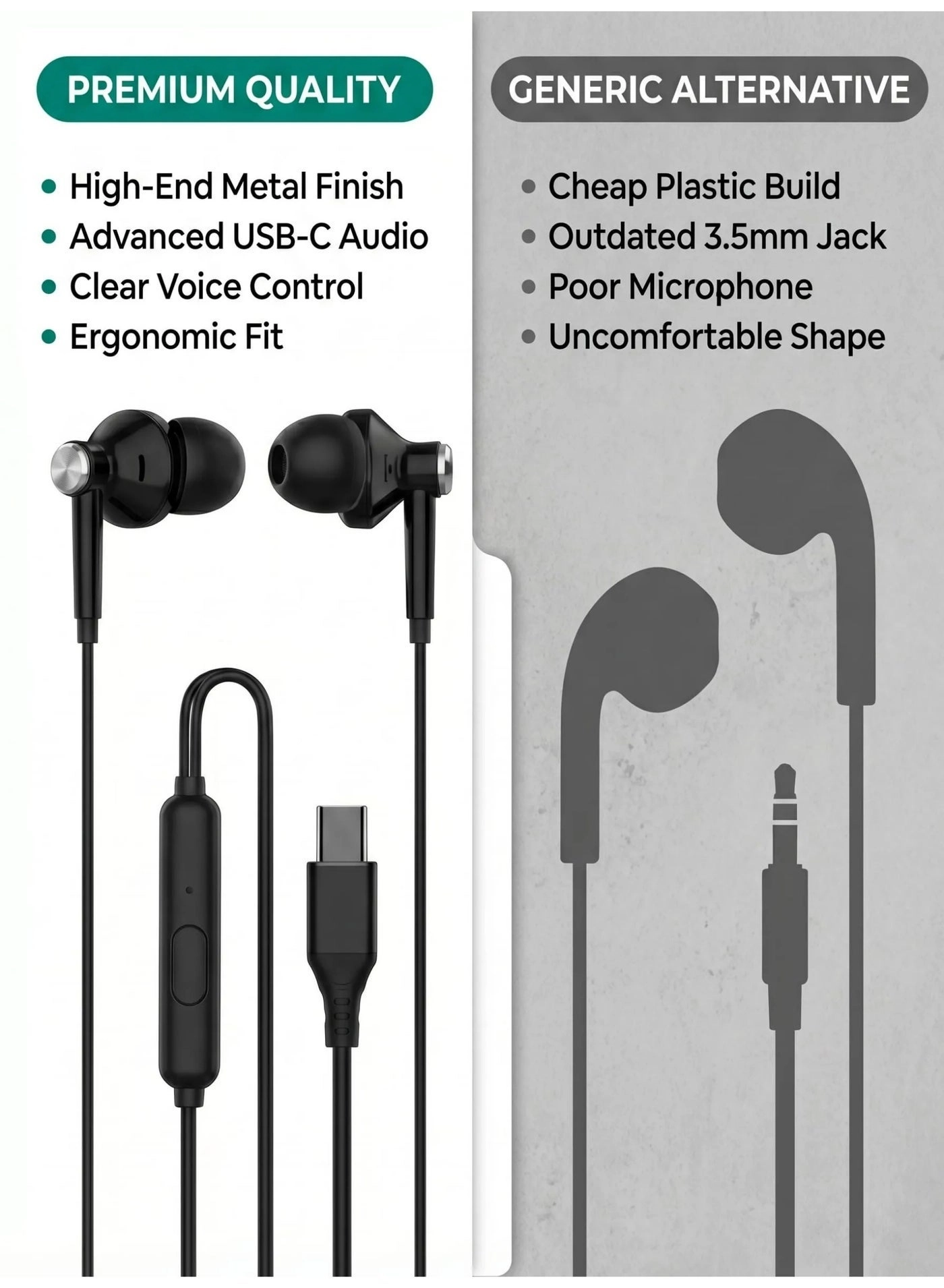 JET300 Wired Headphone