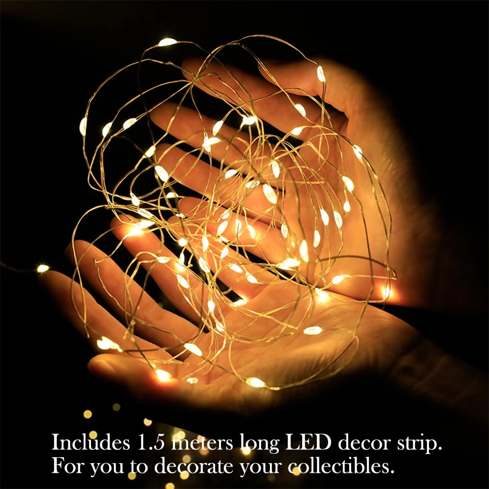 4 Tier Clear Acrylic Display Case - 1