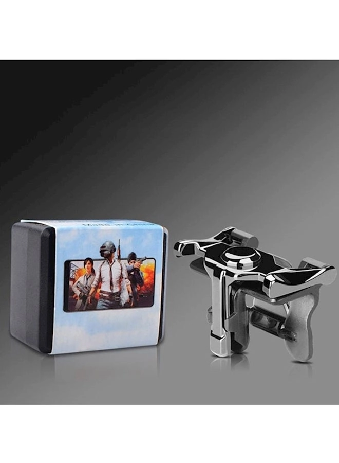 Wilderness Action Pubg Auxiliary Artifact Game Controller - Silver / Black Android And Ios