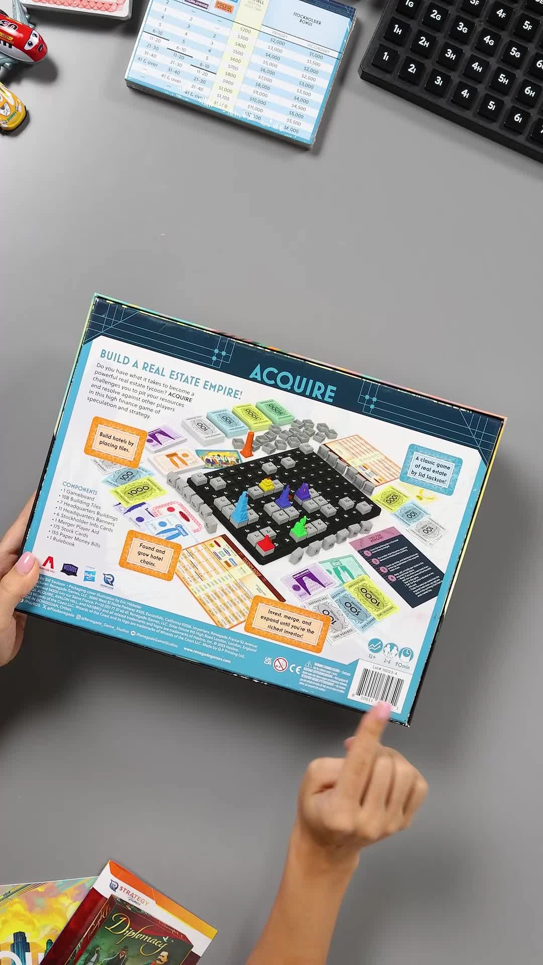 Acquire - Strategy Board Game