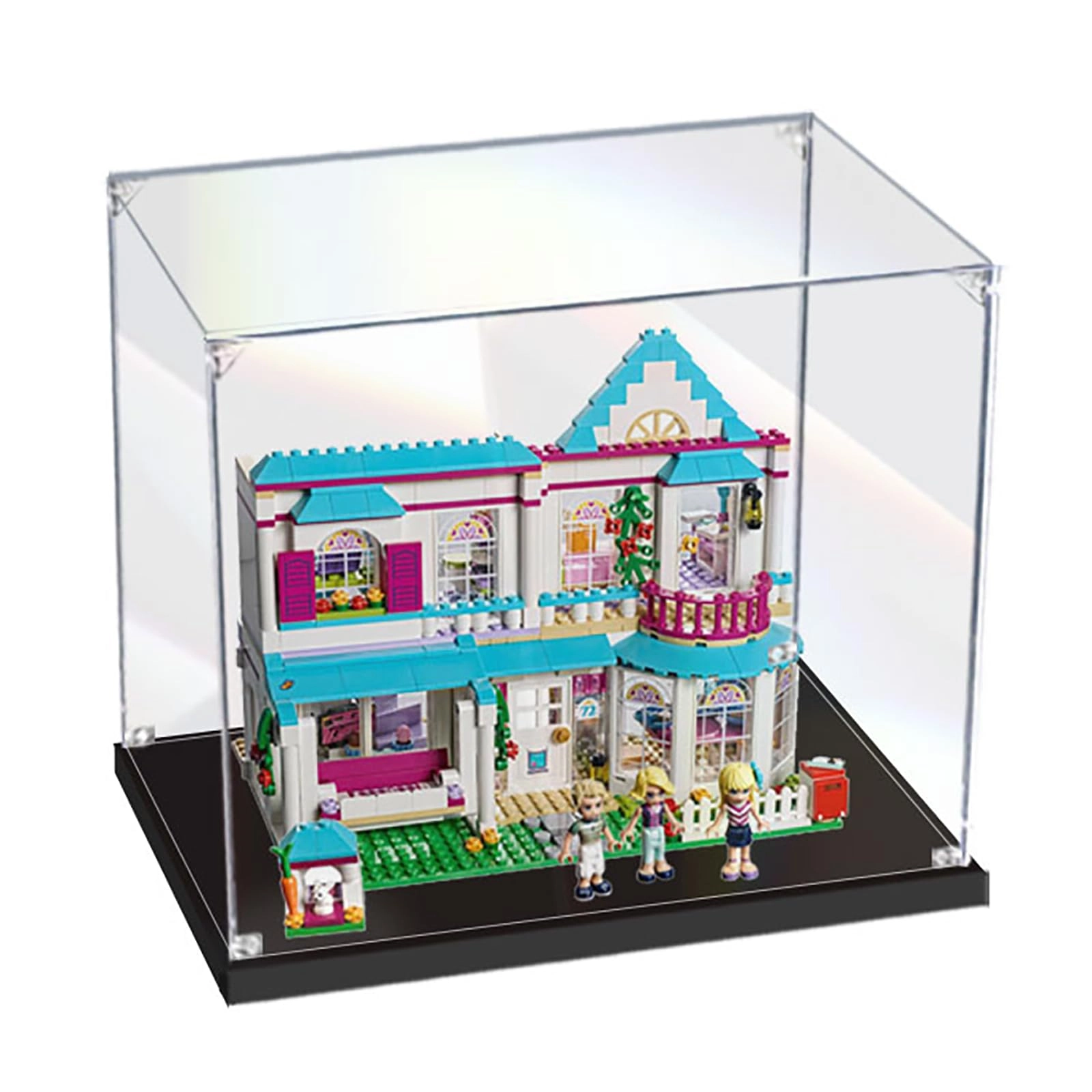 bodamaike Display Case for Lego 41314 - Dustproof Clear 2mm Acrylic