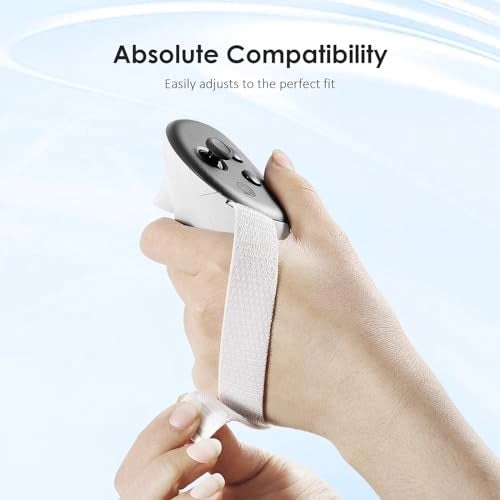 Antislip Controller Straps - Adjustable Knuckle Straps Meta Quest 3S