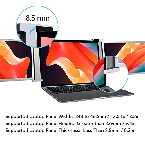 Triple Portable Monitor - 1920x1080IPS 15.4in